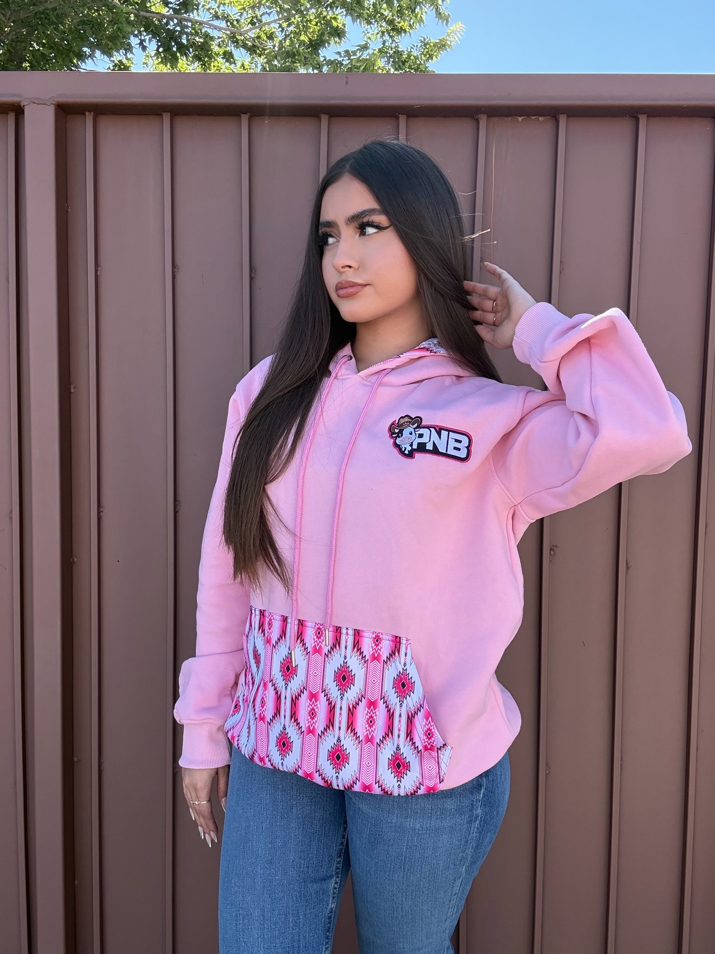 Aztec Print Hoodies