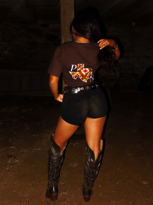 Brown Aztec, Texas edition shirt