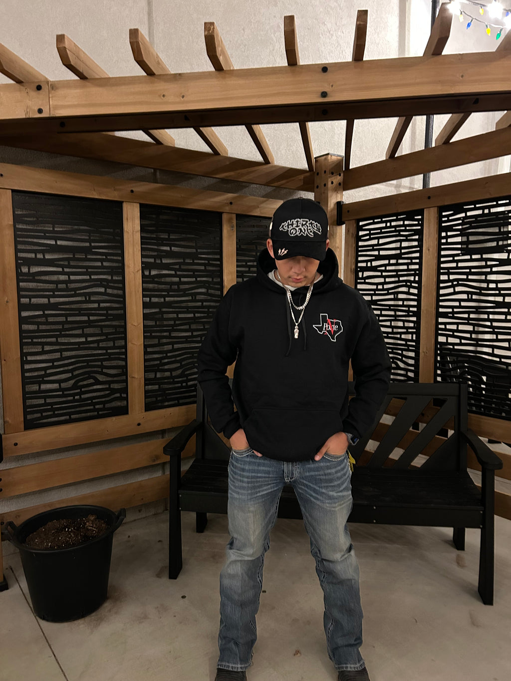 Black Texas edition hoodie