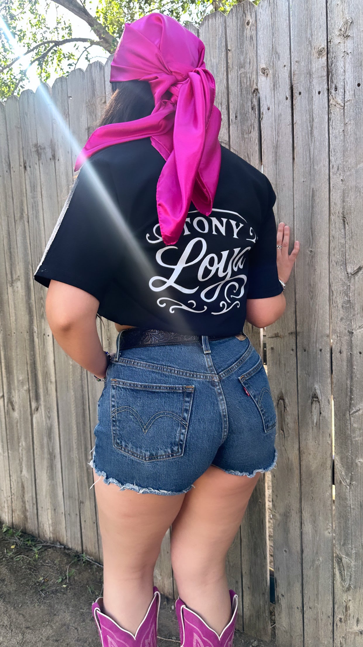 Tony Loya Black shirt
