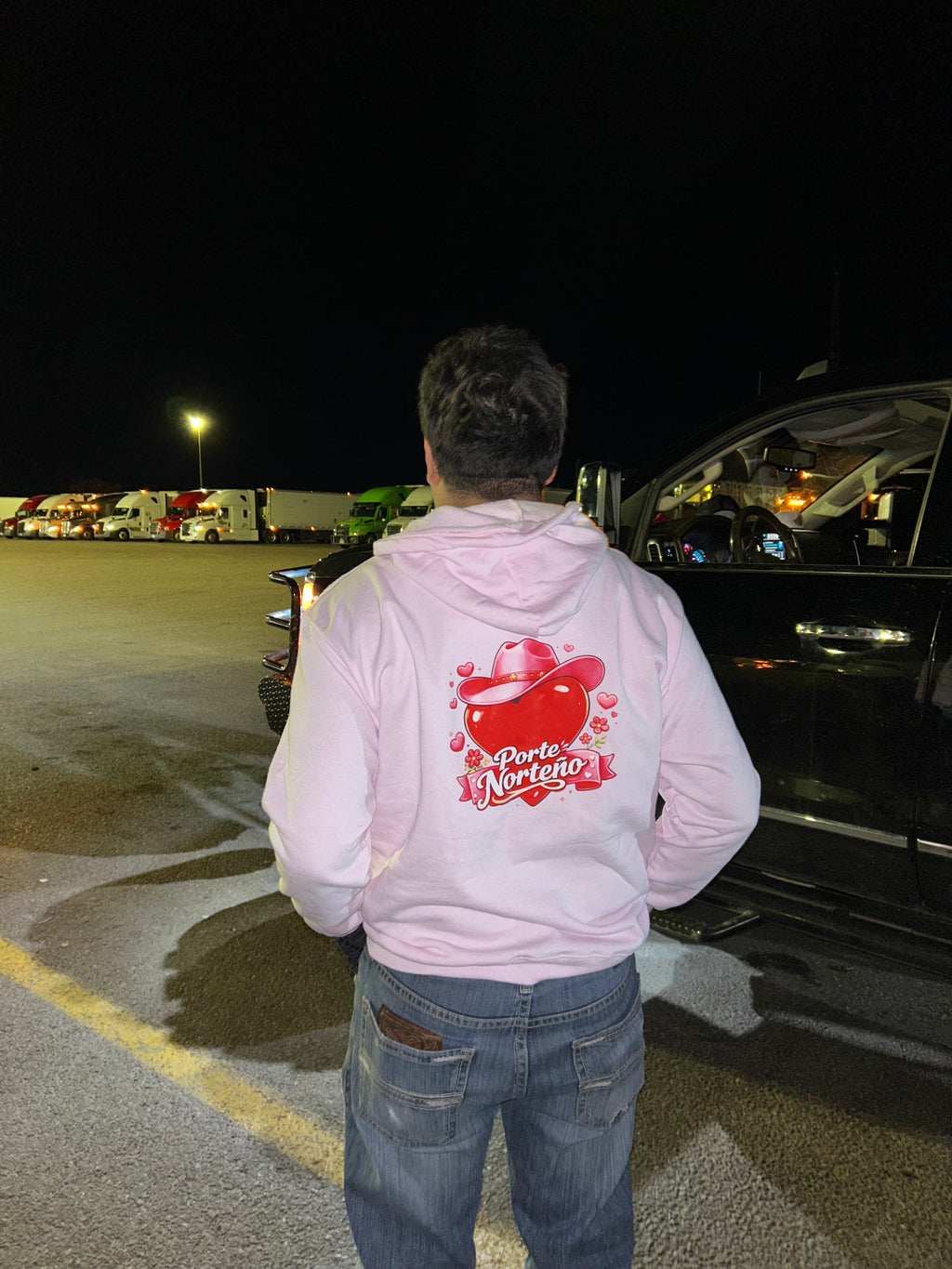 Pink valentines hoodie