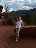Aztec white t-shirt