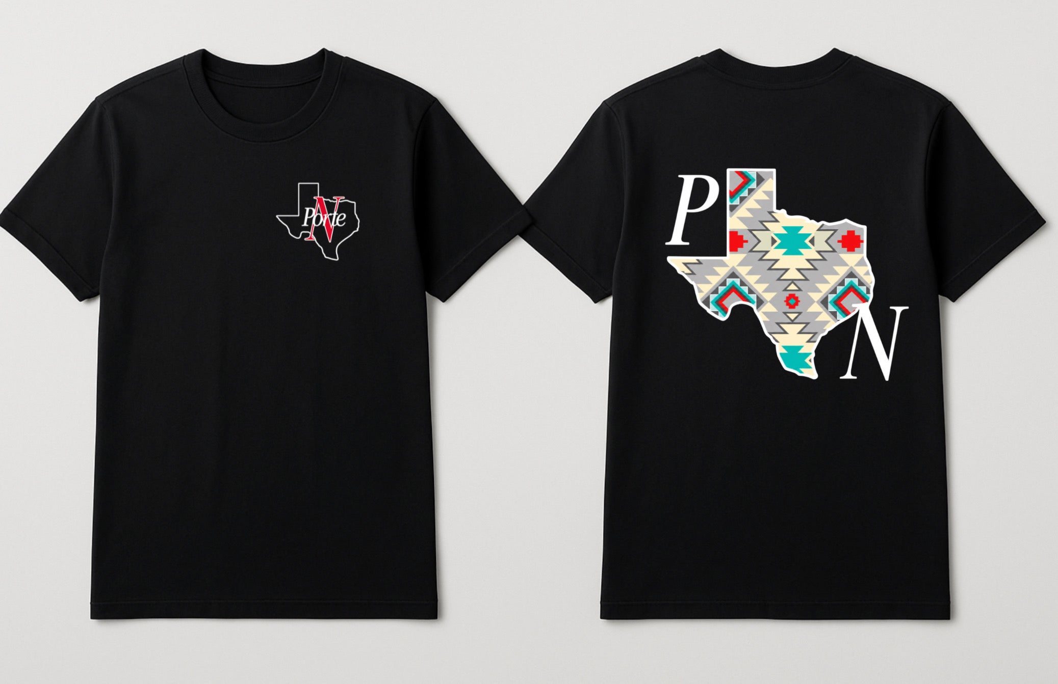 Aztec black t-shirt