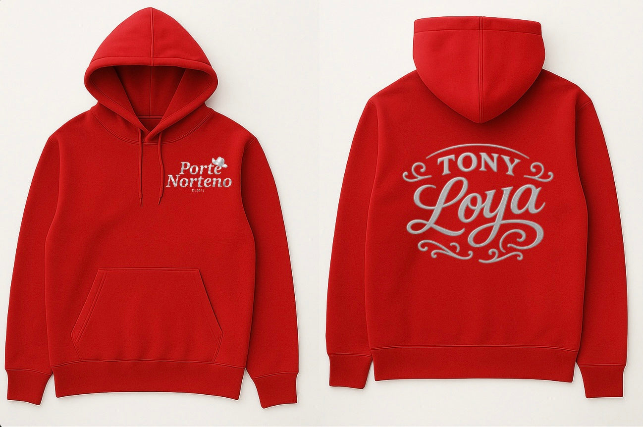 Red Tony Loya Hoodie