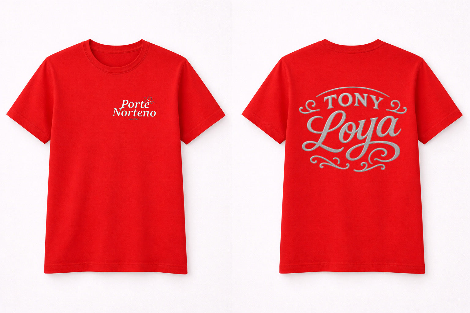 Tony loya red shirt