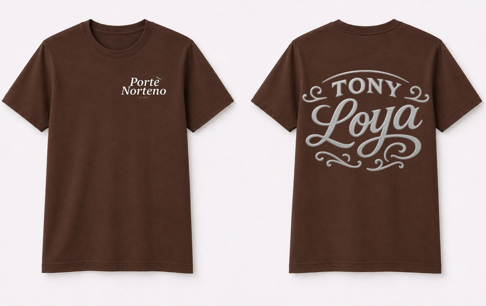 Tony loya brown shirt