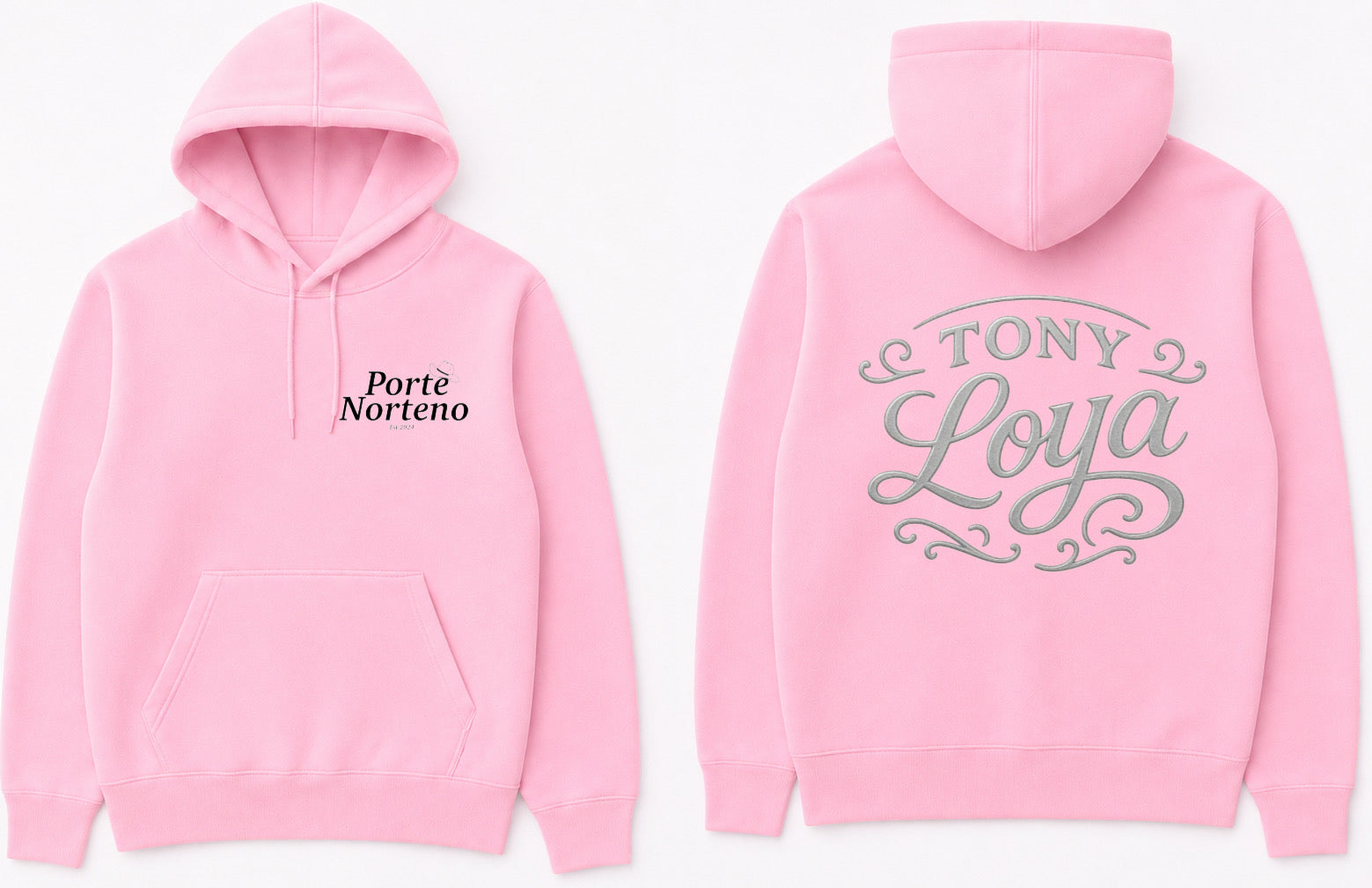 Pink Tony Loya hoodie