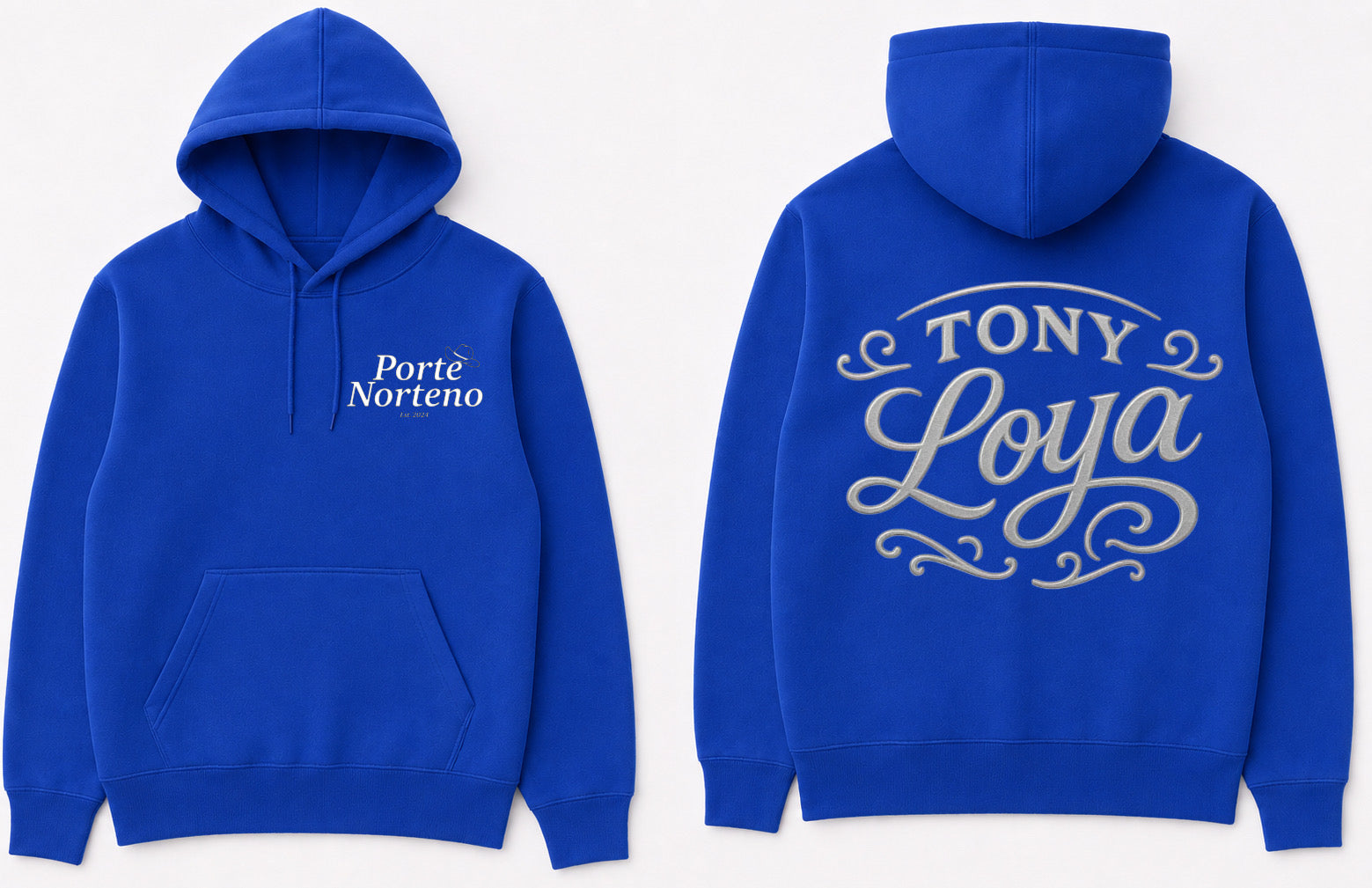 Blue Tony Loya hoodie