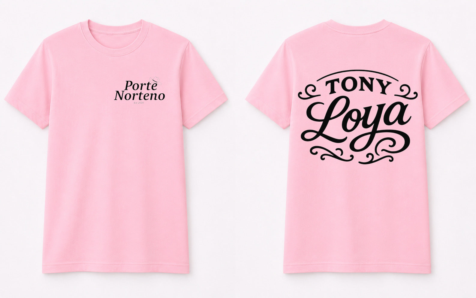 Tony loya pink shirt