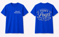Tony loya royal blue shirt